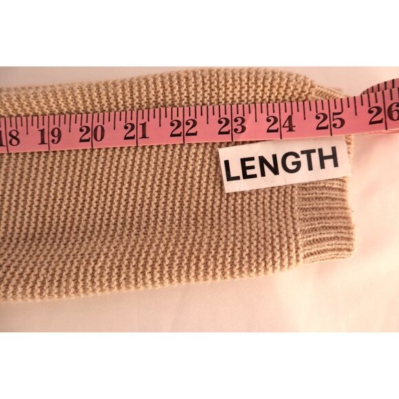 New‎ York & Company Women's Knit Sweater with Zip Front & Cable Detail Size M - Picture 11 of 11